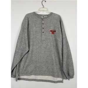 Vintage The Edge  Men's Cleveland Browns gray long‎ sleeve Sweater size XL